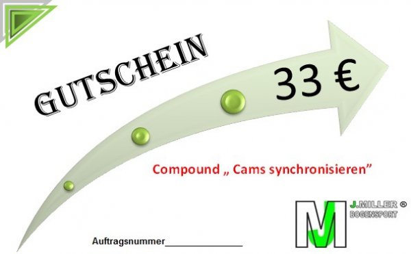 Dienstleistungs-Gutschein / Compound Cams synchronisieren