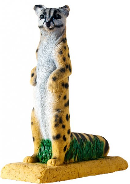 Wildlife 3D Tiere - stehende GINSTERKATZE