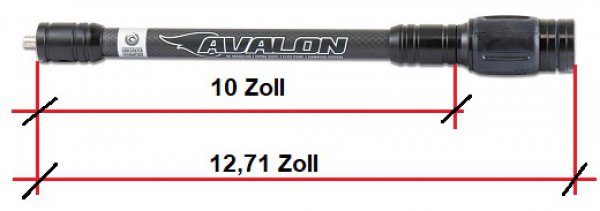 Avalon - TEC X 3D-PRO Black Hunting 10 Zoll