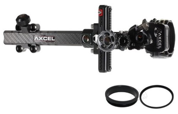 AXCEL AVX - LANDSLYDE CARBON PRO HUNTING & 3D SIGHT AV-31 - 1 Pin - .010 oder .019 ** - inkl. Lens Kit (37,80 €)