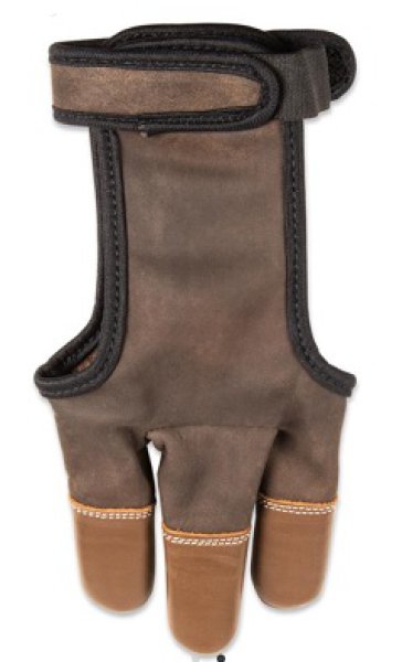 Buck Trail Schießhandschuh STONE FULL PALM LEATHER WITH CORDOVAN FINGERTIPS